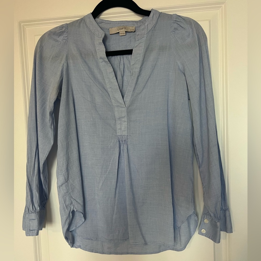Loft Linen blend Blouse
